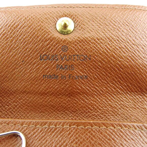 Louis Vuitton key case Monogram beige Monogram canvas Authentic used L2980 - Picture 8 of 8